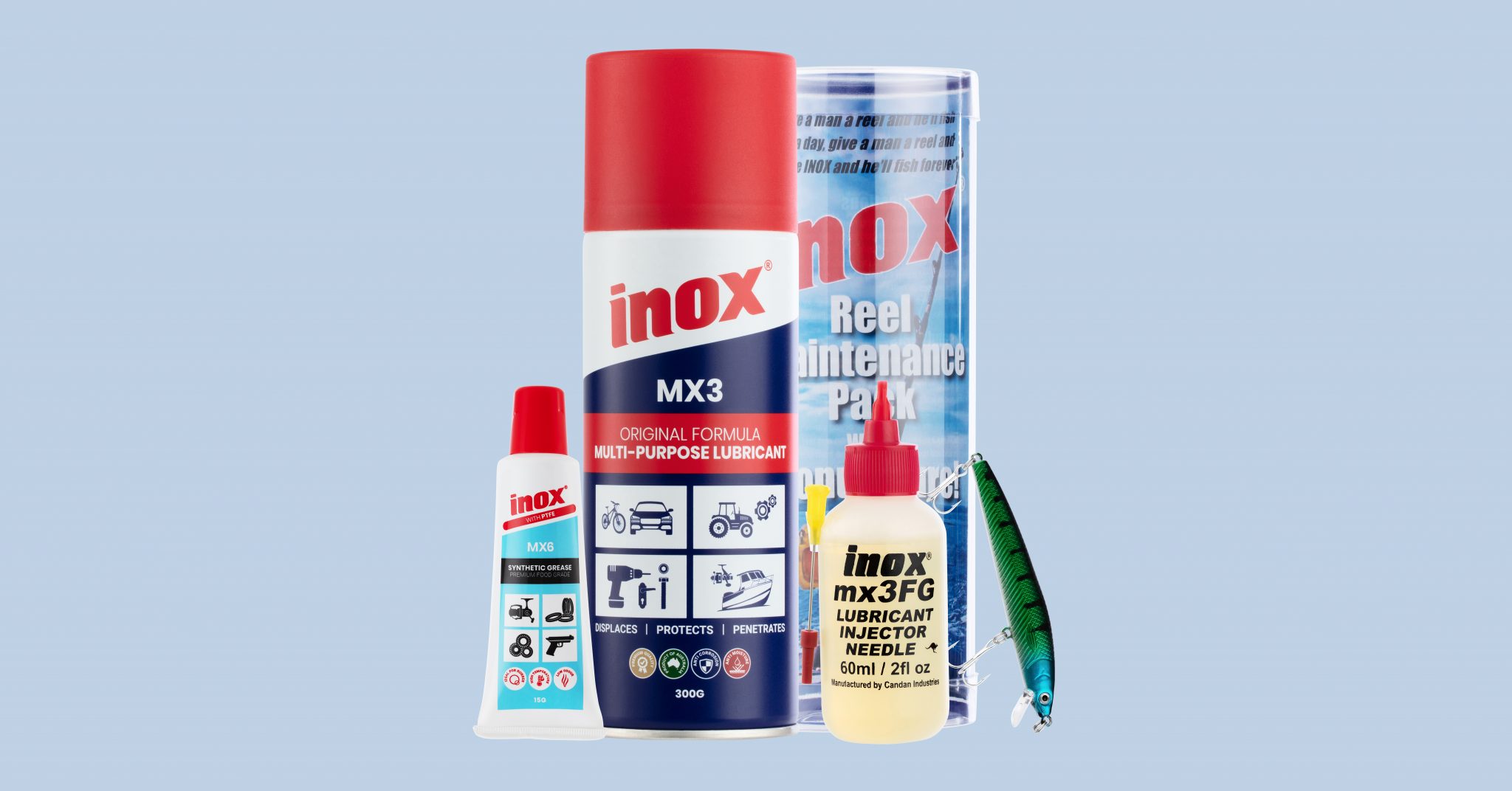The Only Fishing Reel Maintenance Pack You'll Ever Need - Inox Lubricants